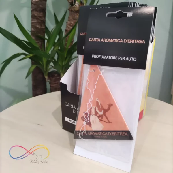Carta Aromatica d'Eritrea Profumatore Auto